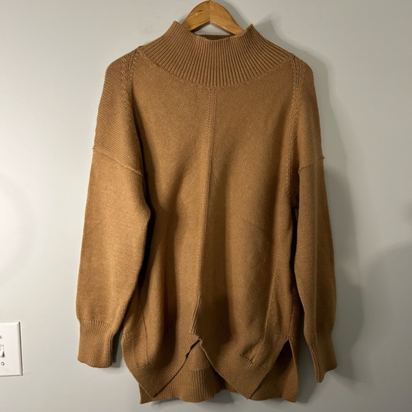Anthropologie Maeve Camel Brown Sweater - Picture 2 of 7